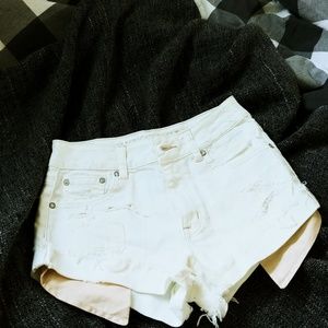 American Eagle Hi Rise Festival Shorts